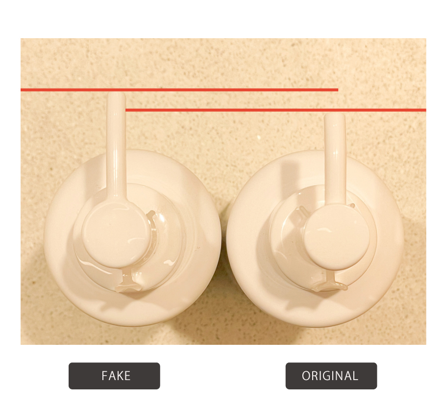 正規品と模倣品画像