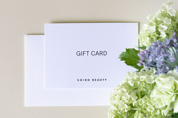 「SHIRO BEAUTY」ギフトカード