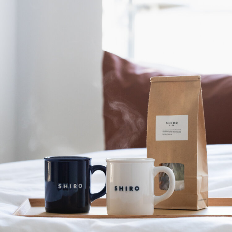 マグカップ (ホワイト/ブルー/ネイビー)