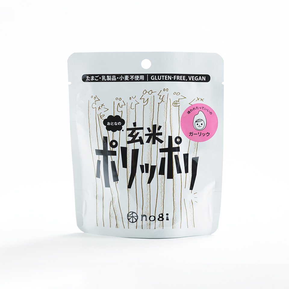 禾 おとなの玄米ポリッポリ ガーリック