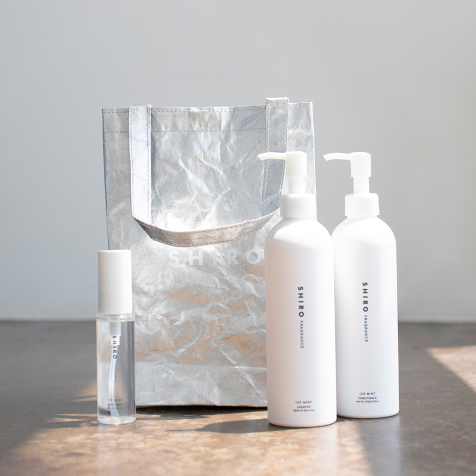 アイスミントクールダウンケアキット（シャンプー＆コンディショナー＆ボディミスト）