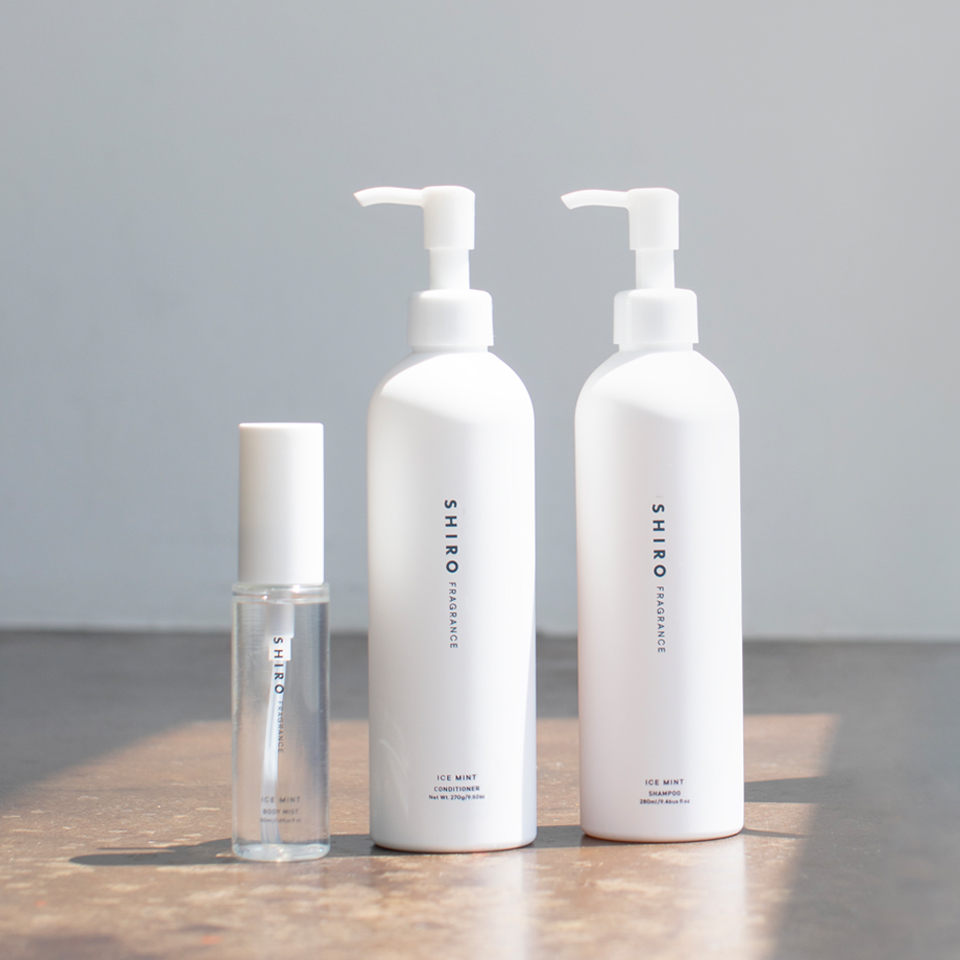 アイスミントクールダウンケアキット（シャンプー＆コンディショナー＆ボディミスト）