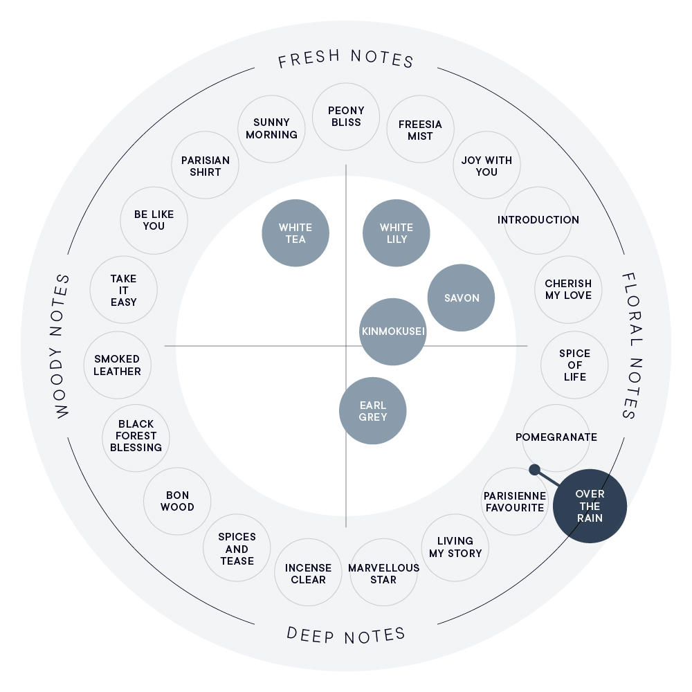 OVER THE RAIN ヘアオイル