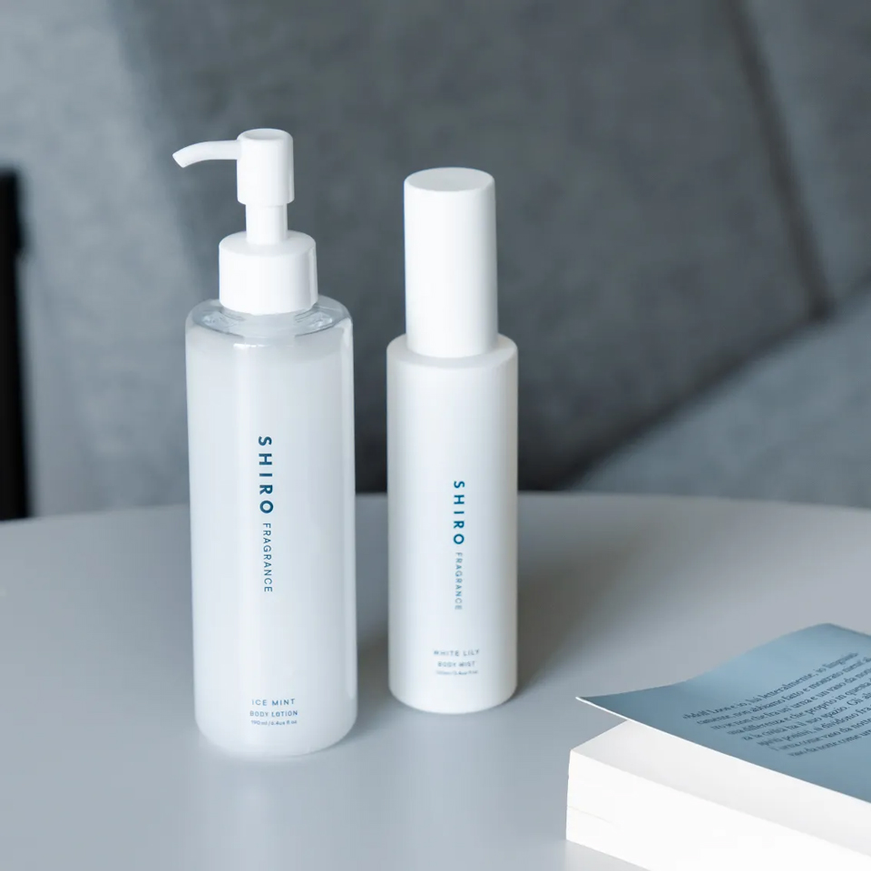 リフレッシュボディケアキット（アイスミント ボディローション＆ホワイトリリー ボディミスト）