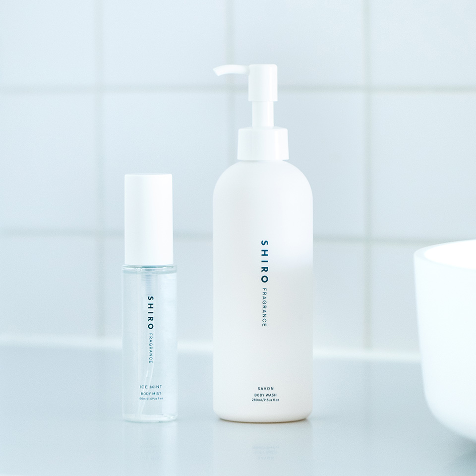 サマーボディケアキット（アイスミント ボディミスト＆サボン ボディソープ）