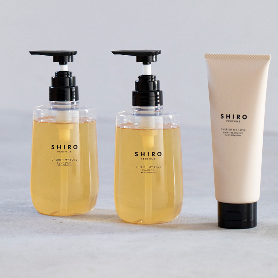 パフューム バスケアキット（シャンプー＆トリートメント＆ボディソープ）