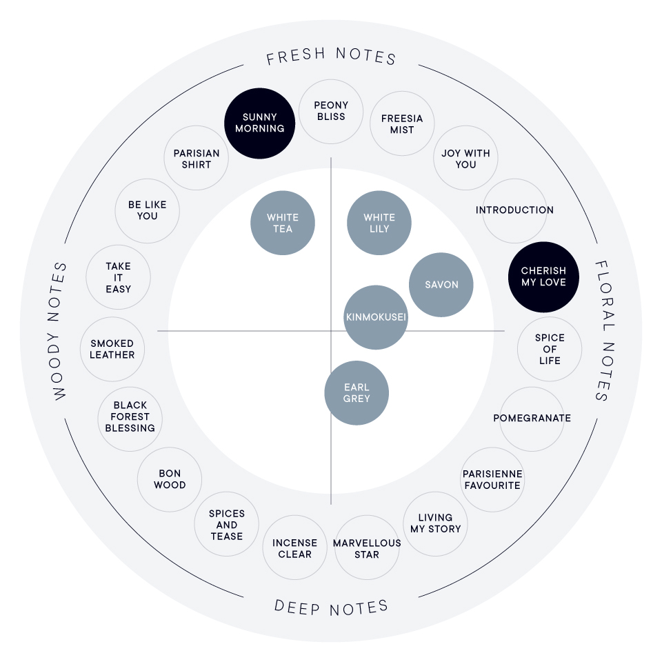 パフューム バスケアキット（シャンプー＆トリートメント＆ボディソープ）