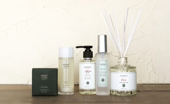 スキンケアブランド「sozai LAUREL」製品画像