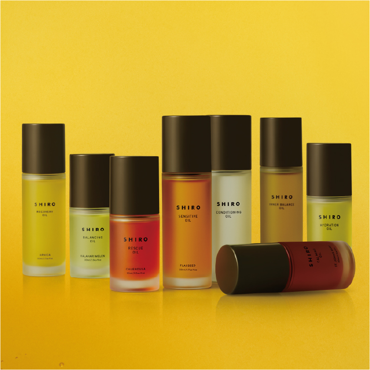 自分だけのオイルが見つかる「オイルコレクション」