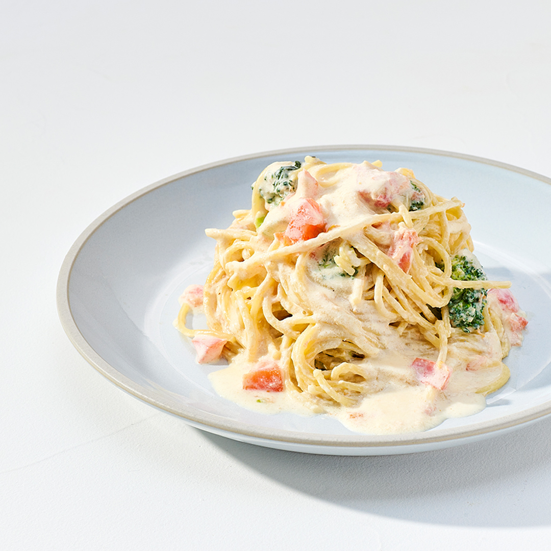 酒かす⾖乳クリームスパゲッティ（パスタ単品）